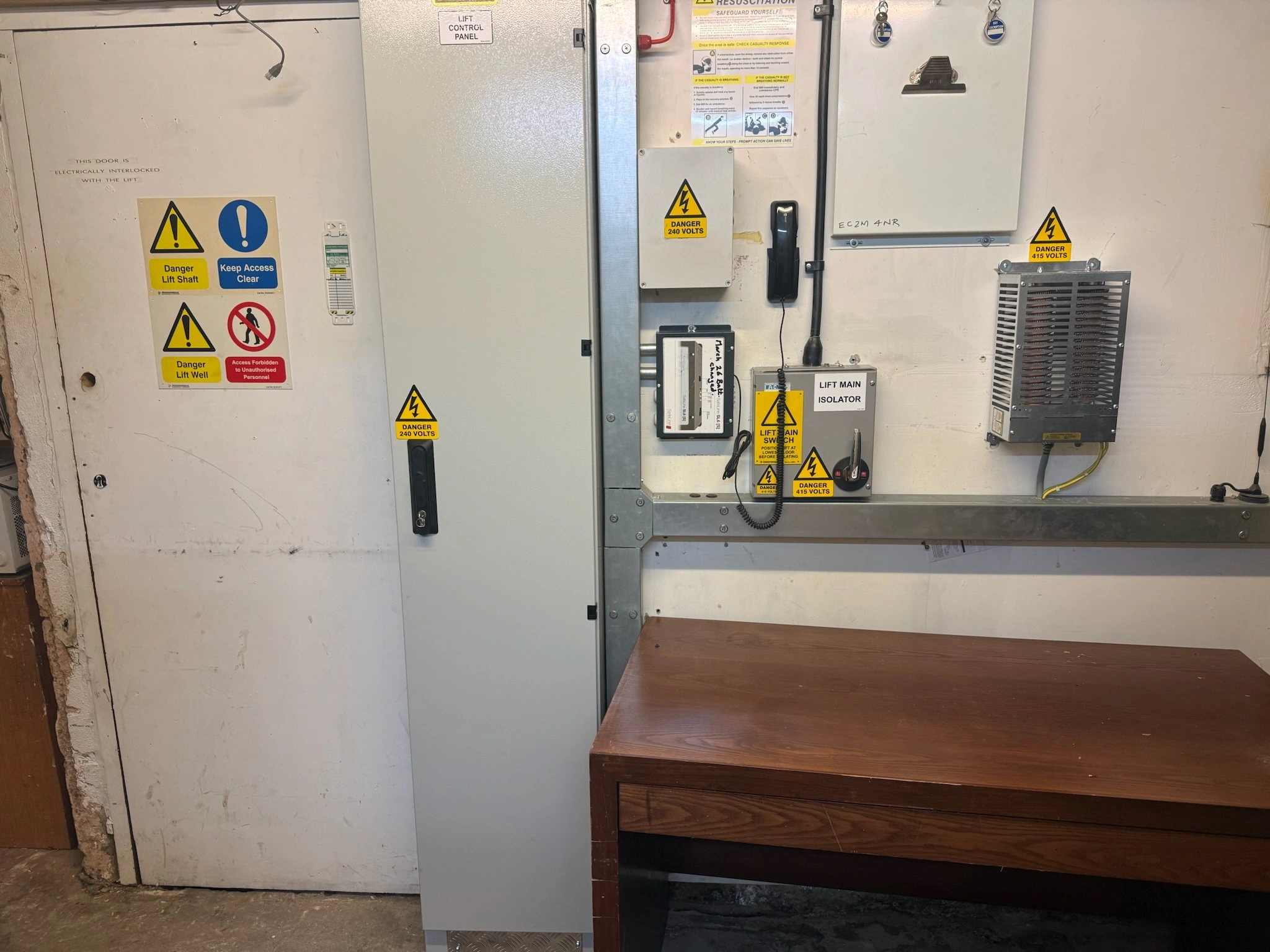 Home Lift Control Panel