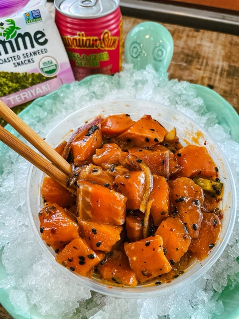 Island Style Salmon Poke