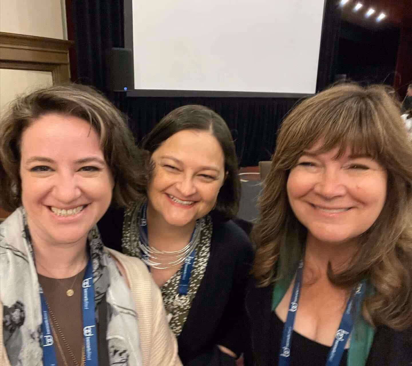 At League of American Orchestras Conference, 2023 with Jamie and Cherie