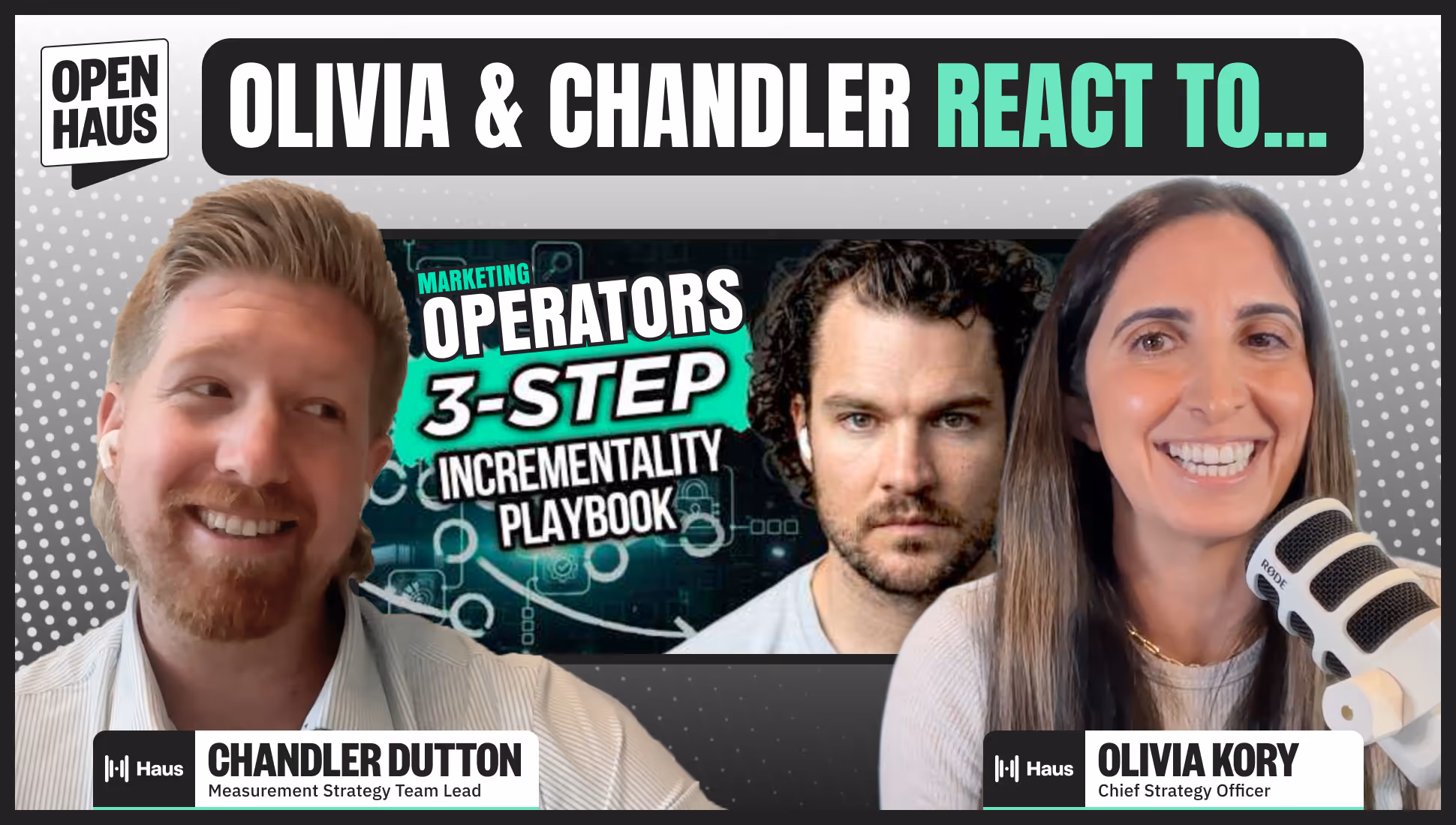 Olivia and Chandler React to the Marketing Operators' Incrementality Episode