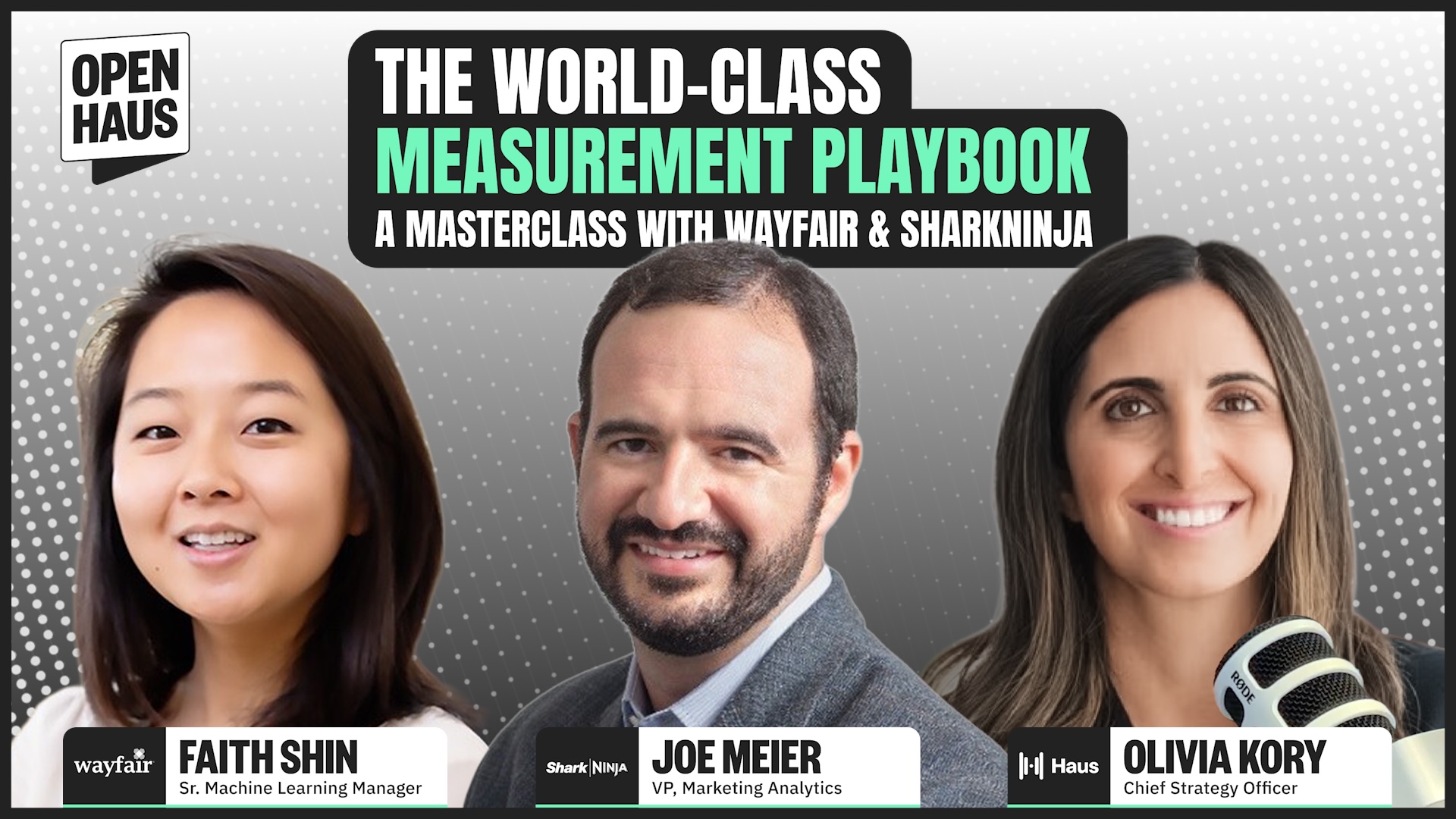 The World Class Measurement Playbook with Wayfair and SharkNinja