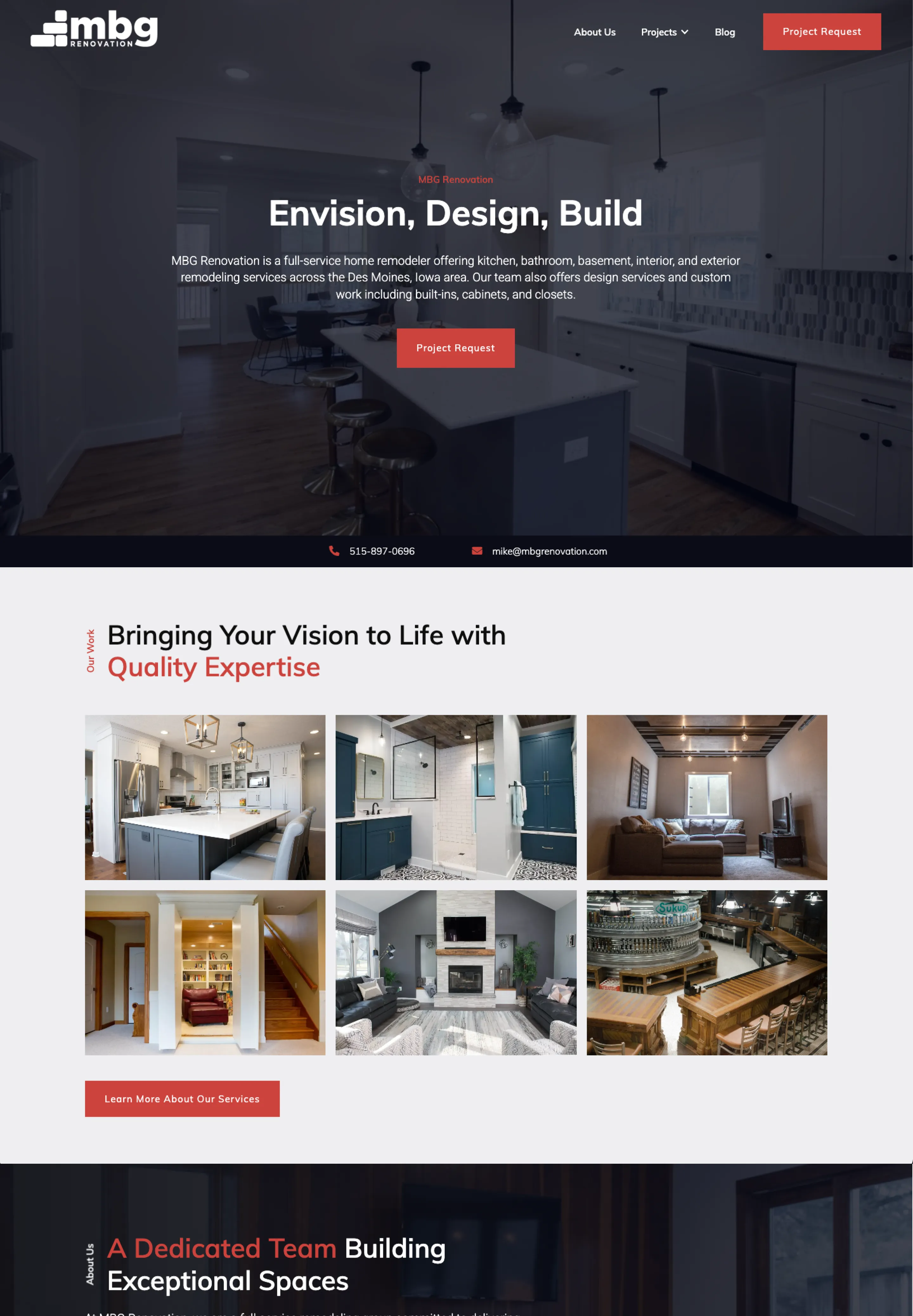 Website example capture