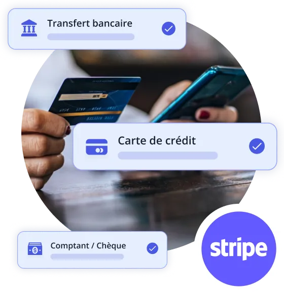 Illustration des paiements
