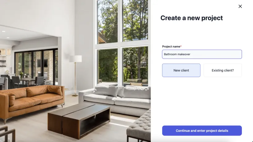 Create a project screenshot