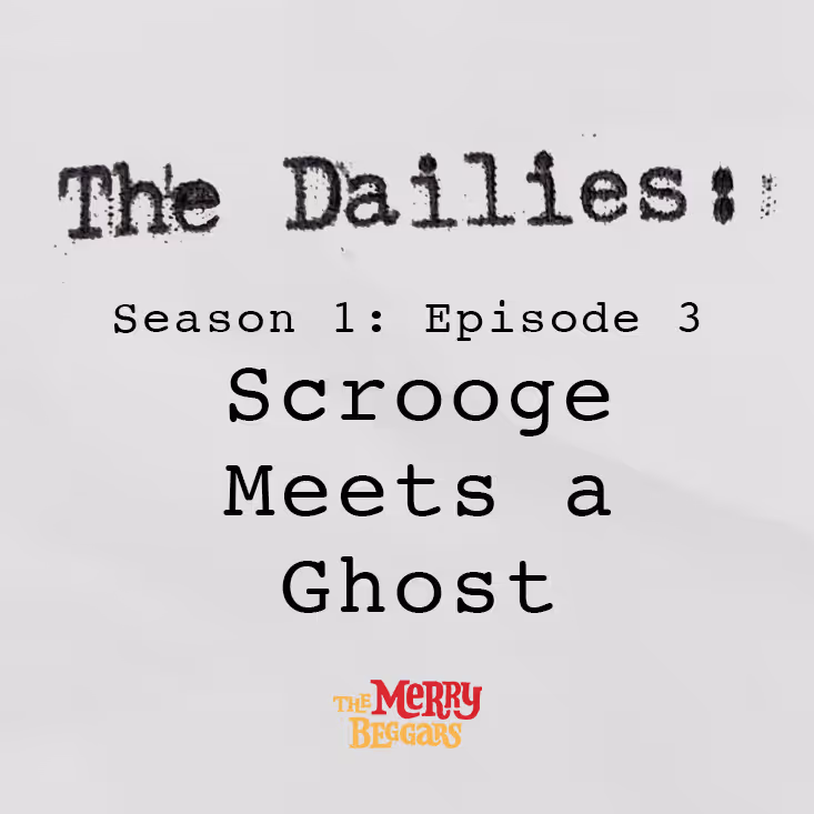 Scrooge Meets a Ghost