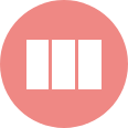 Step and repeat icon showing the product feature of no joins