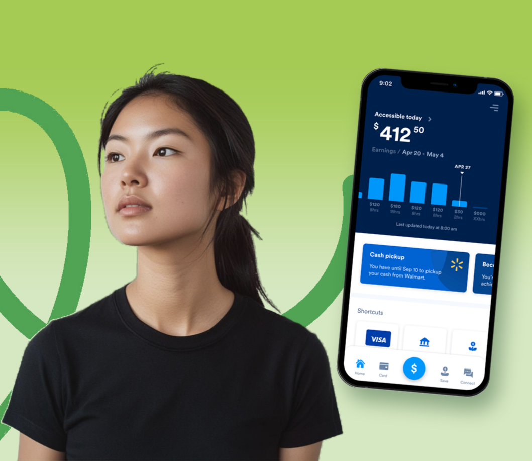 Payactiv earned wage access app on a smartphone