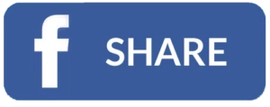 Facebook share button with white Facebook logo and the word 'SHARE' on blue background.