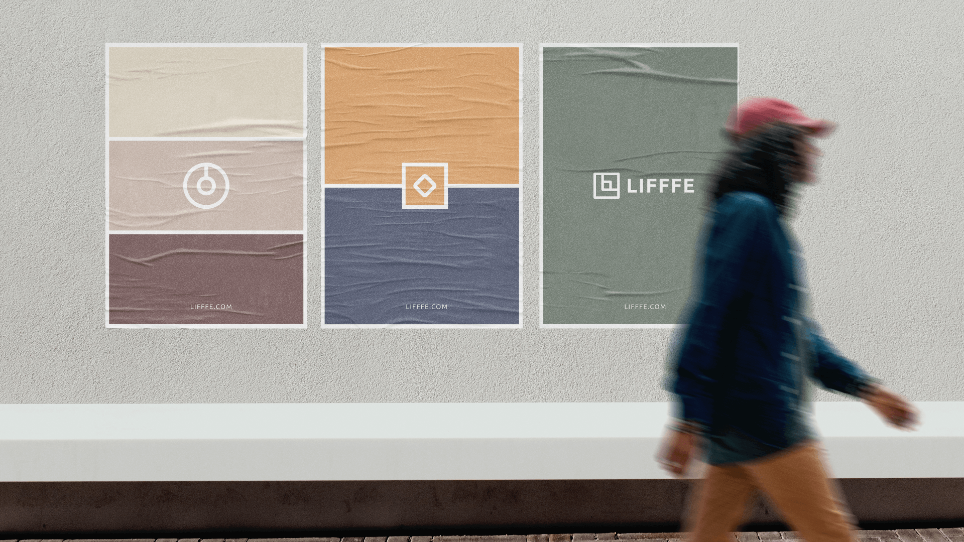 Elegant branding for a furniture brand, highlighting minimalist design.