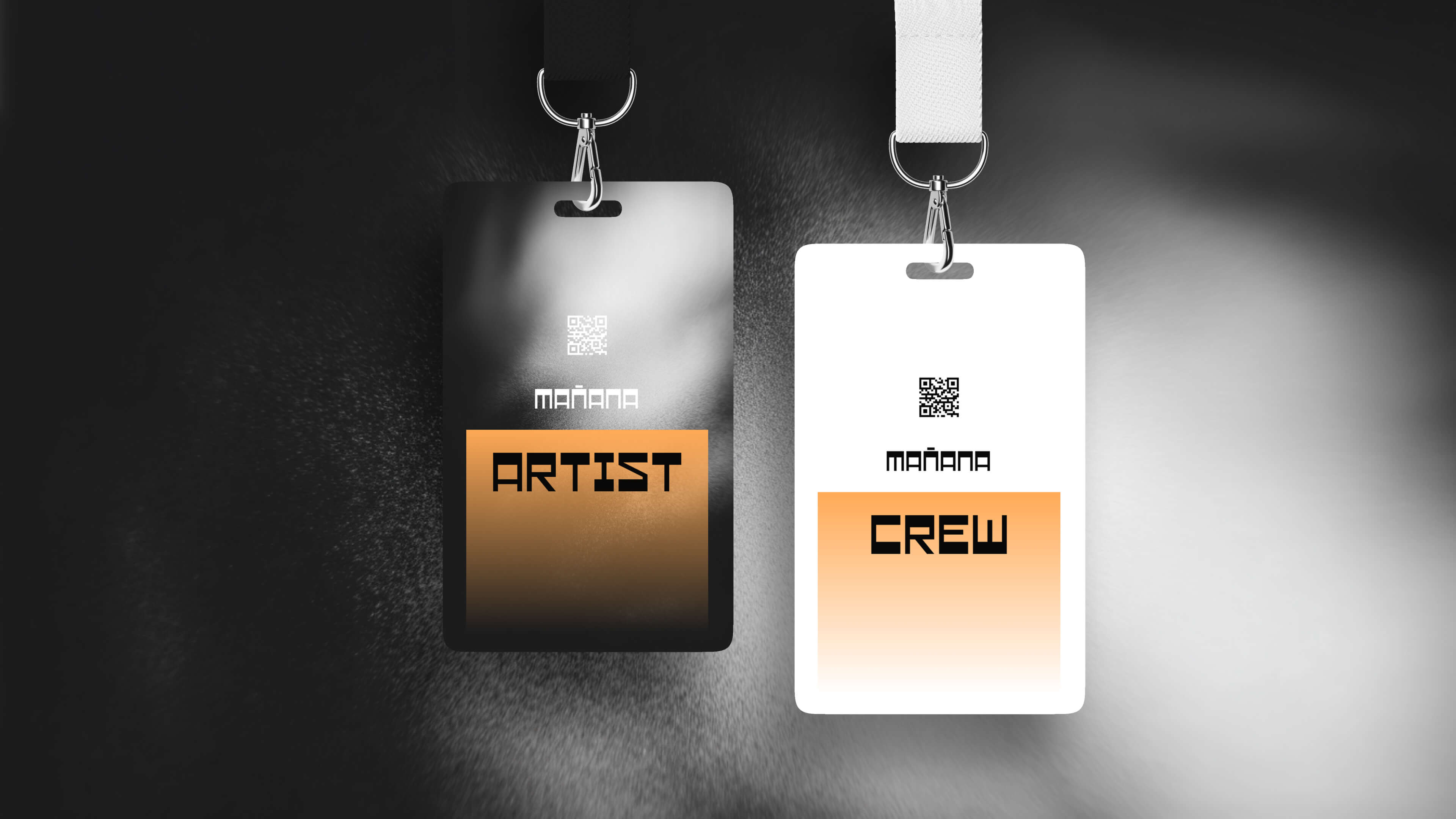 Bold and minimalist advertisement design for an electronic music festival