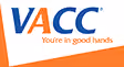 Logo of the VACC, an automotive industry body, displayed as a partner organisation in the website's footer.