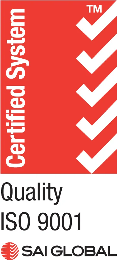 ISO 9001 Quality Certification logo