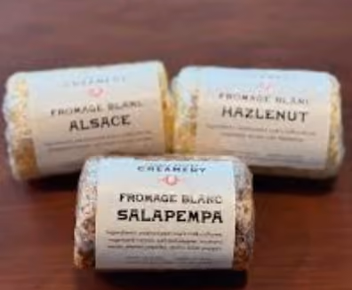 Carmel Valley Fromage blanc Alsace (cow) is a soft and creamy - almost buttery - spreadable cheese.