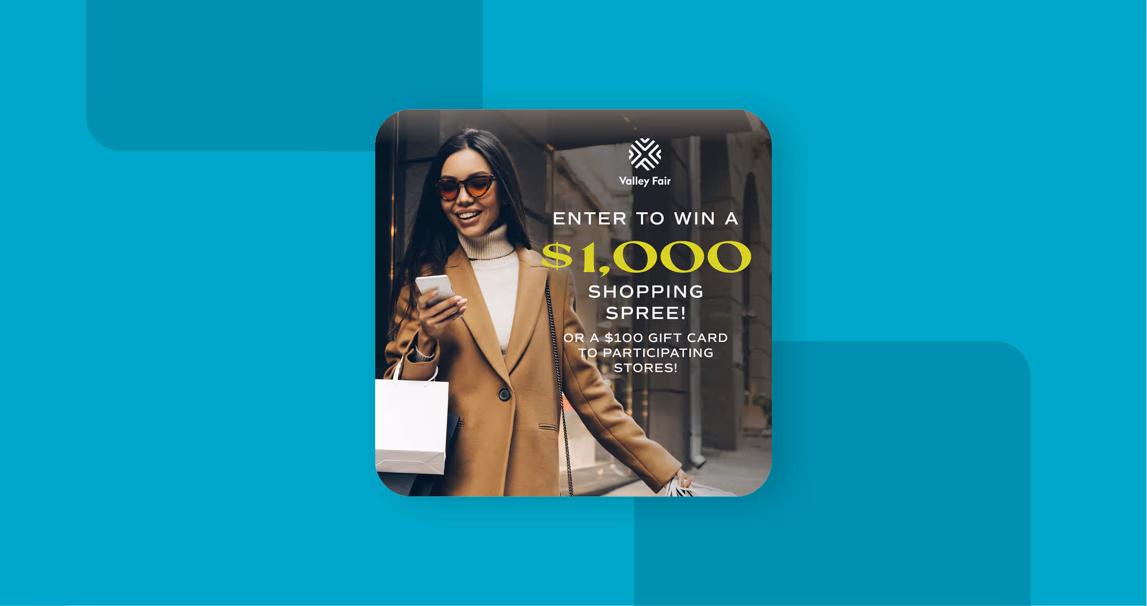 Retail Shopping Mall Giveaway