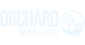 Orchard Software company logo with stylized tree and house inside a circular frame.