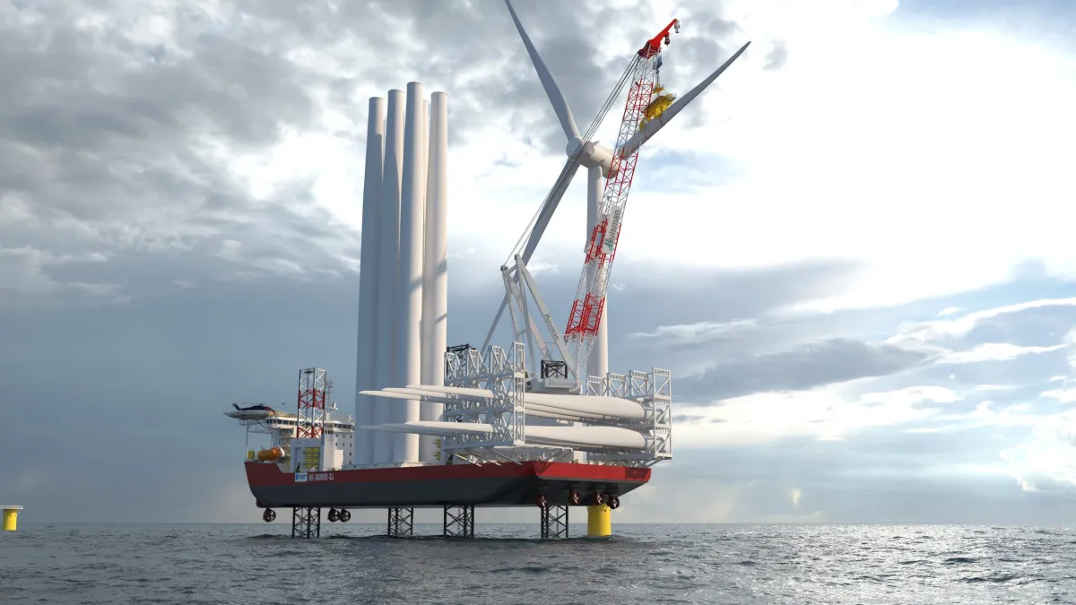 Giant, turbine-installing ship is Dominion Energy’s $500M bet on U.S. offshore wind