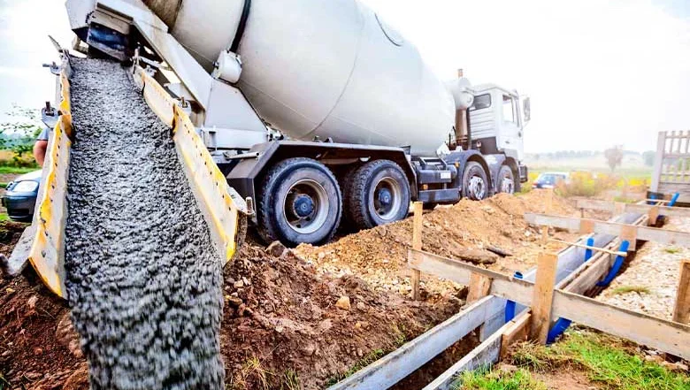 Concrete Production with Hydrogen Heat