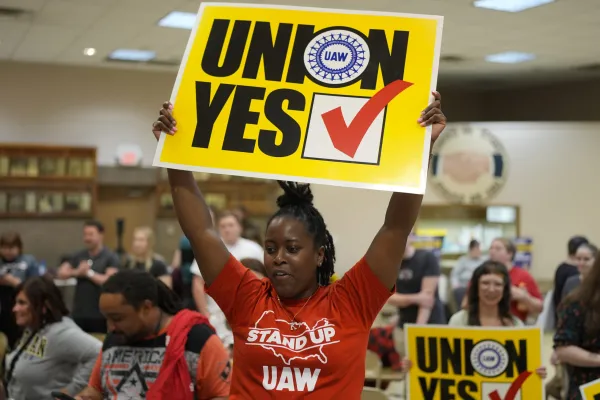 Unions are coming for EV factories