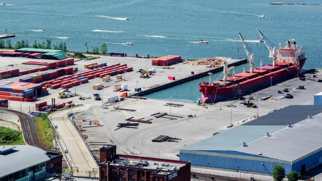 Great Lakes ports will get a share of U.S. EPA funding to move shipping off fossil fuels