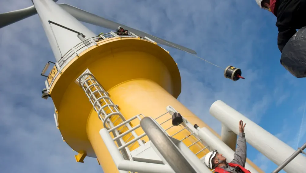 Wind power auction leases out half of available parcels