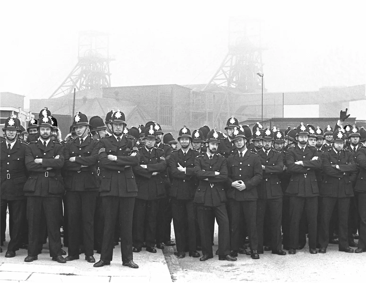 Miners Strike, Ellington Colliery, Northumberland, UK. 1984