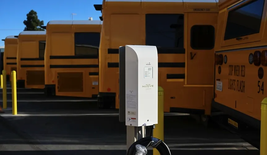 Electric school buses could help power Illinois’ grid
