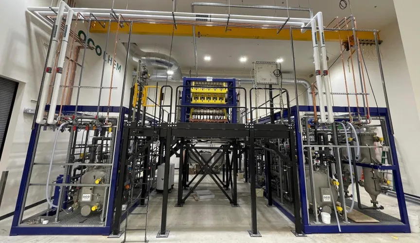 A new, low-carbon way to make chemicals, without the big, dirty factories