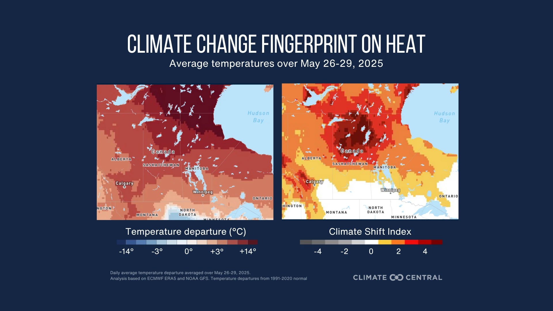 Climate change-driven heat fuels dangerous wildfires in Canada