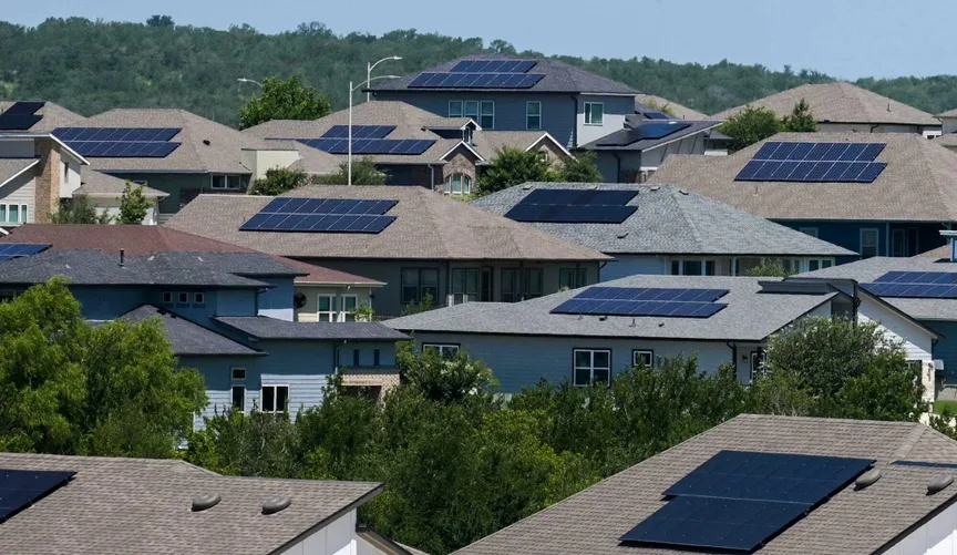 Geothermal energy keeps utility bills low in this Texas neighborhood