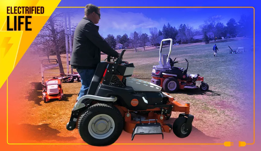 Colorado landscapers are discovering the perks of electric lawn equipment