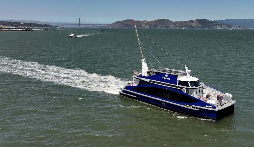 San Francisco launched a hydrogen ferry. Now NYC may get one too.