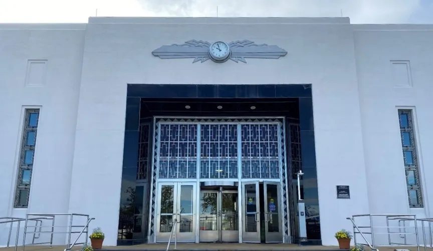 Newark Airport’s historic terminal gets an all-electric makeover