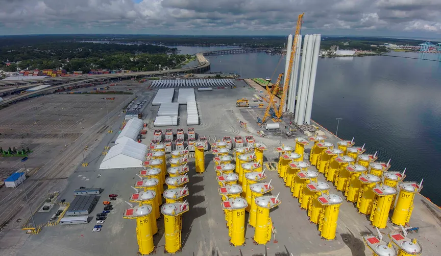 America’s biggest offshore wind farm will be online in six months