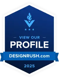 Inspira Digital's rating on DesignRush, the industry-leading B2B Marketplace connecting brands with agencies