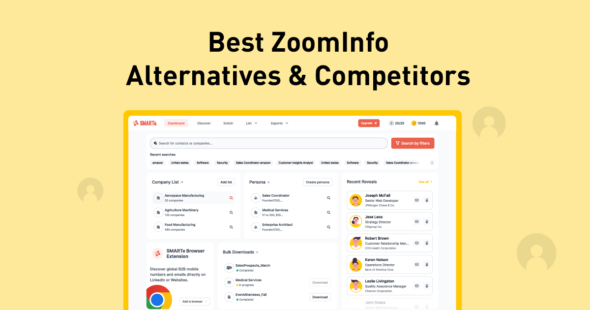 zoominfo-alternatives-and-competitors