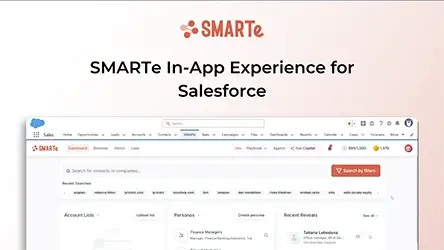 SMARTe In-App Experience for Salesforce