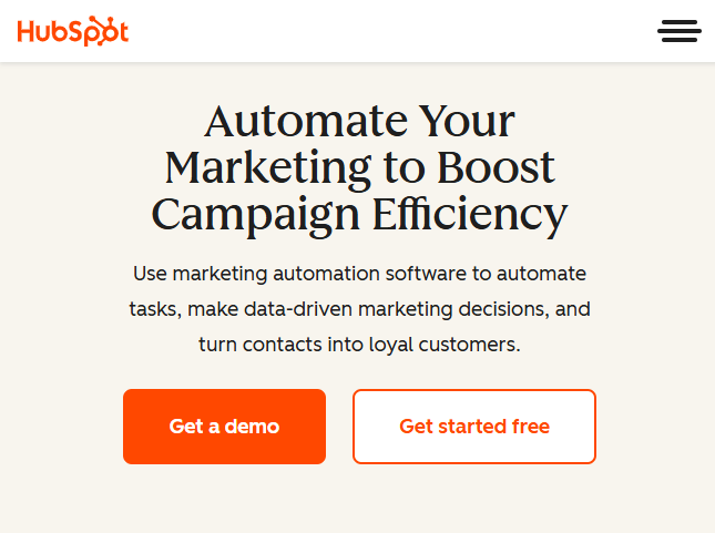 Hubspot Marketing Hub
