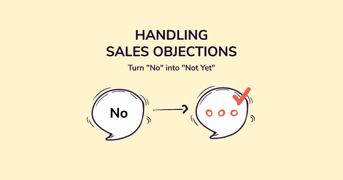 how to handle sales objections