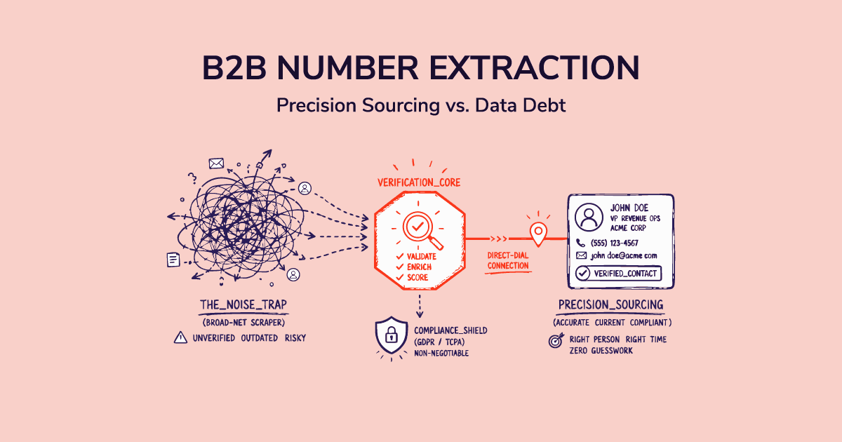 Best Phone number extractor tools for b2b outreach