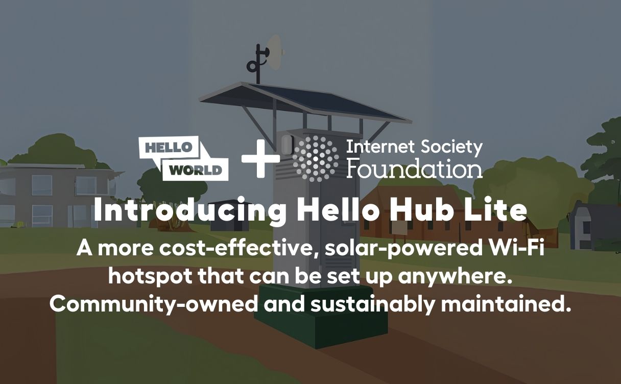 Hello World awarded Internet Society Foundation grant to expand community connectivity in Uganda