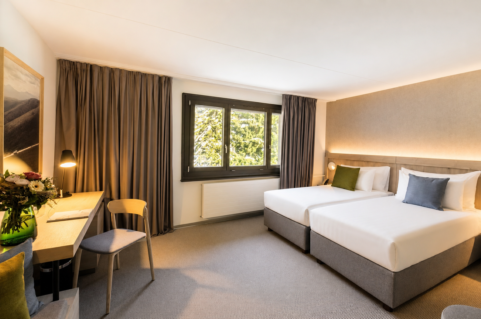 appartement du côté ouest