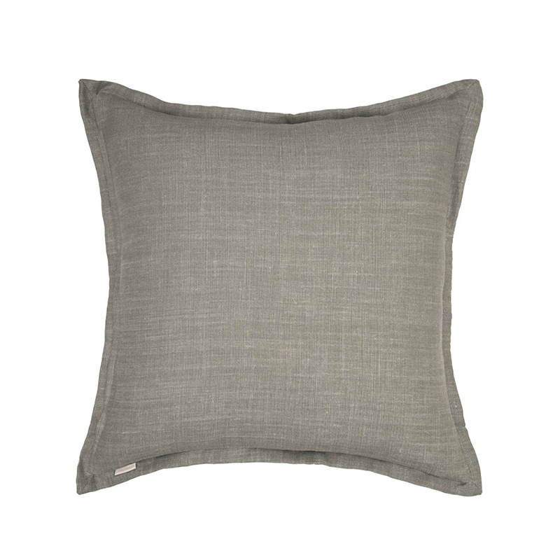 House Linen Silver/Slate Cushion by GP & J Baker