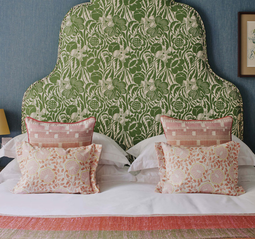 Loom Weave Hot Pink Cushion by Christopher Farr Cloth