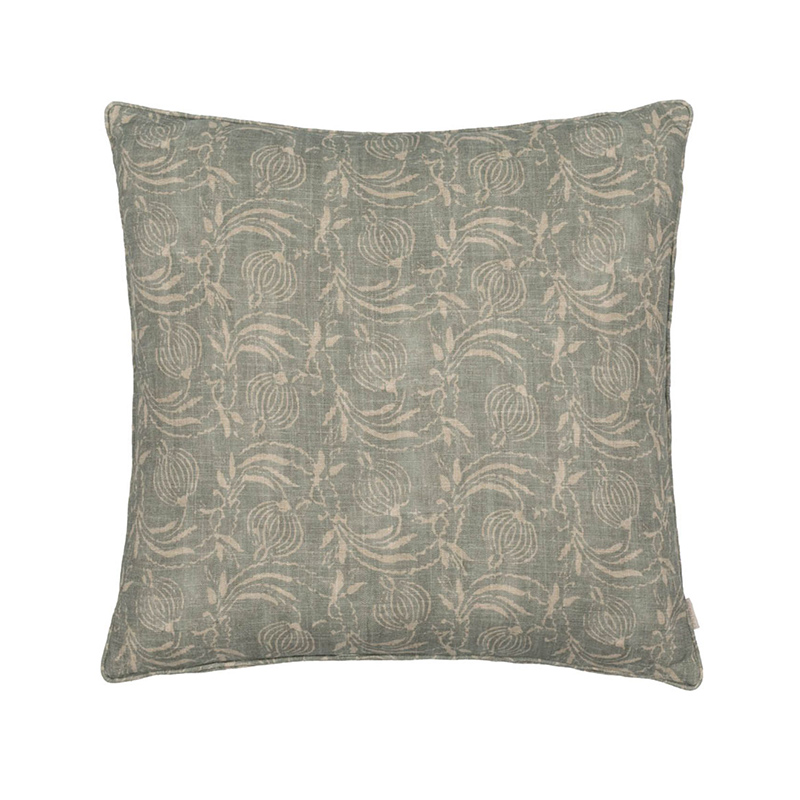 Pomegranate Aqua Cushion by GP & J Baker