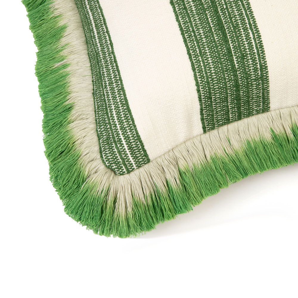 Nomad Green Cushion by Christopher Farr Cloth