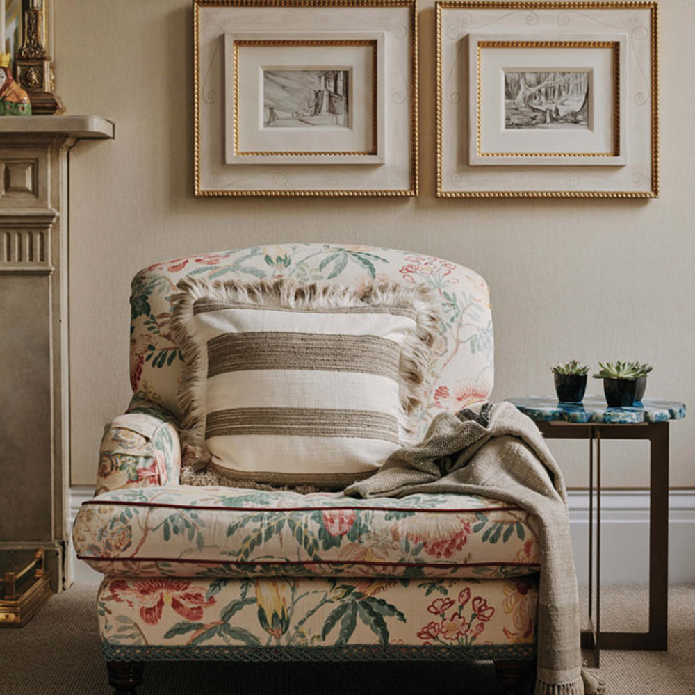 Nomad Natural Cushion by Christopher Farr Cloth