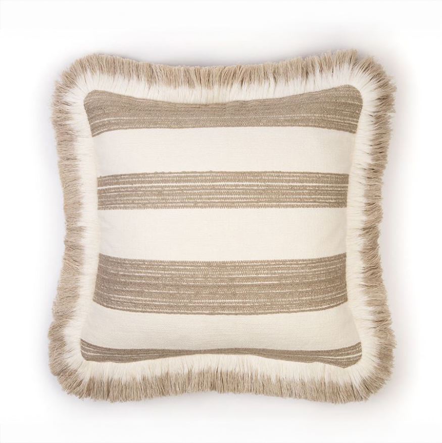 Nomad Natural Cushion by Christopher Farr Cloth