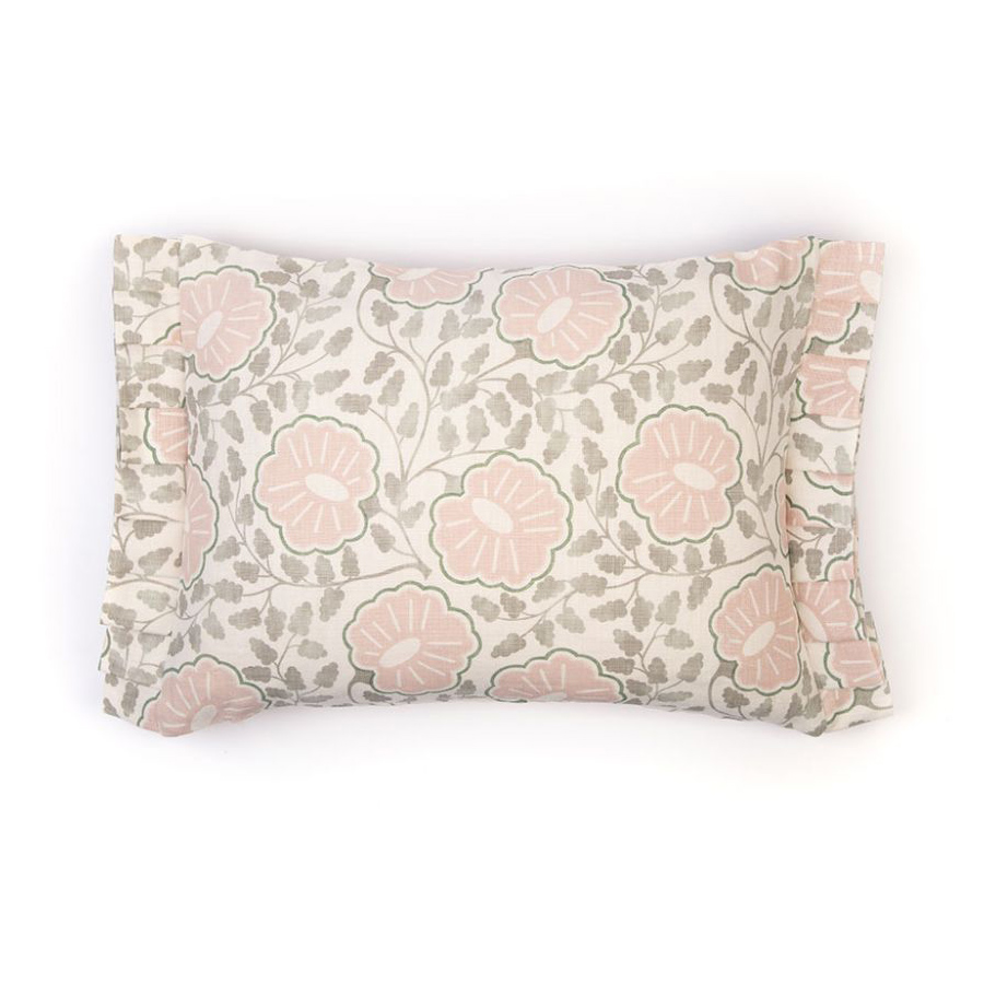 Punch Paisley Olive Cushion by Christopher Farr Cloth