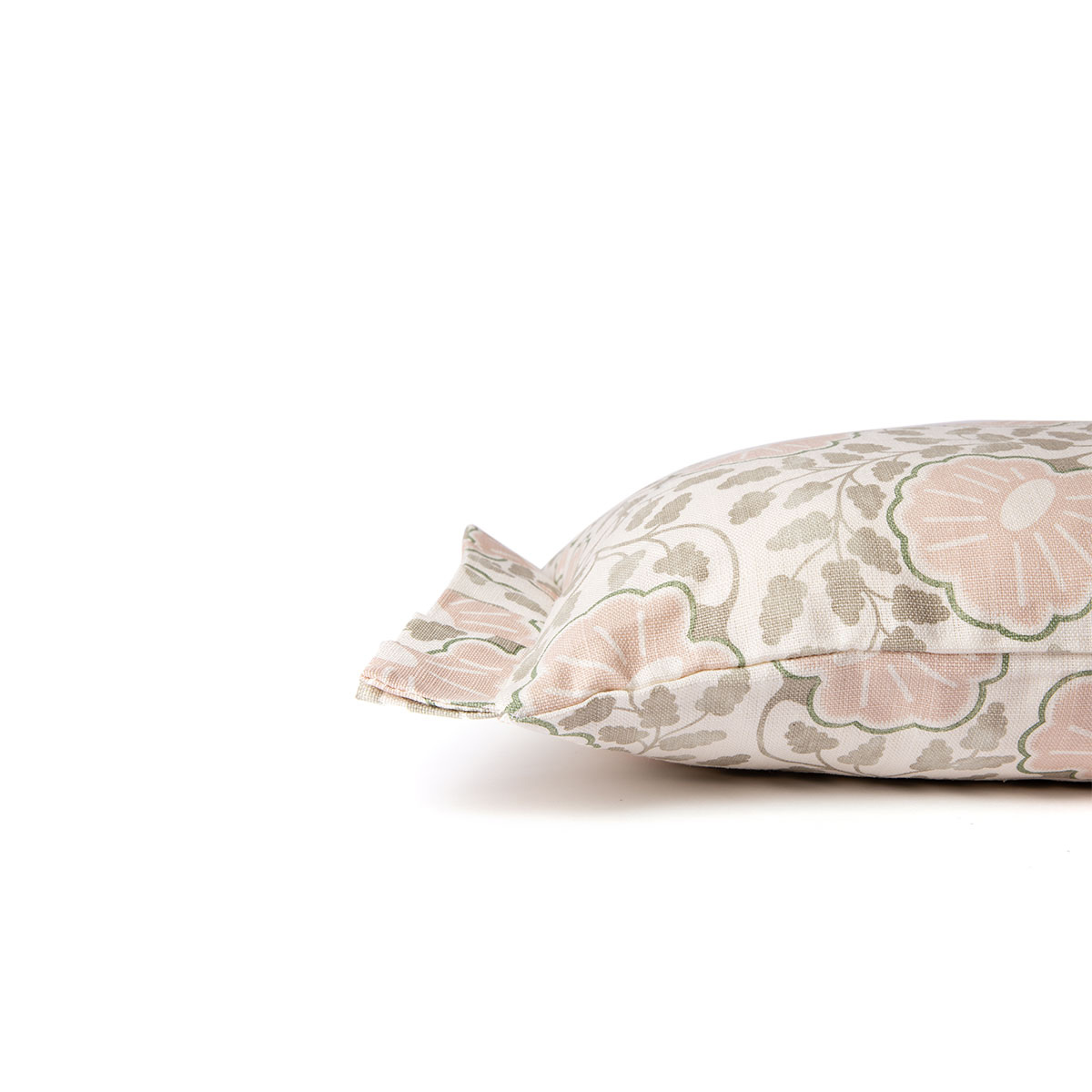 Punch Paisley Olive Cushion by Christopher Farr Cloth