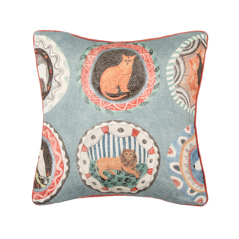 Robina's Dinner Party Teal by GP & J Baker x Kit Kemp